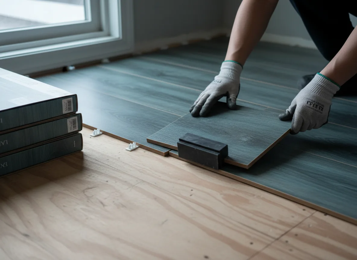 Luxury Vinyl Plank Installation company in Brookston, TX